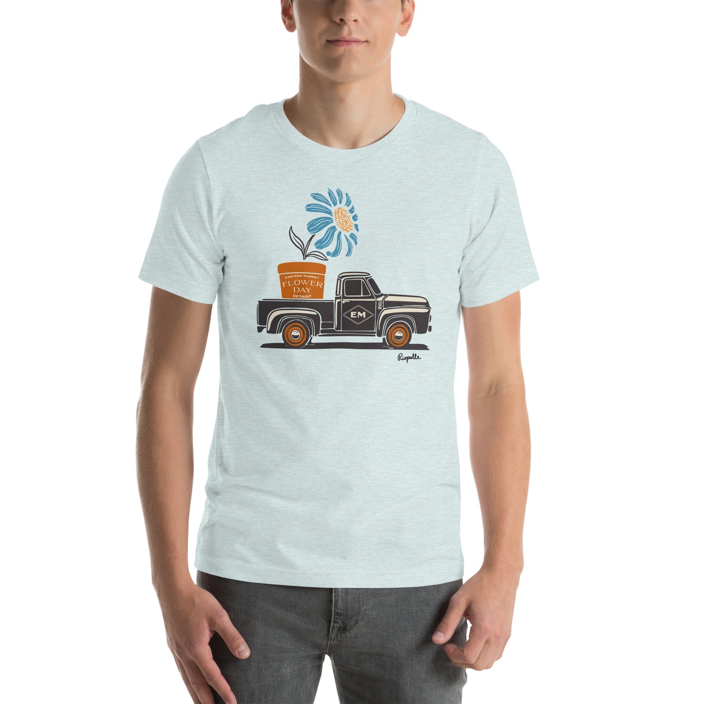 Eastern Market Flower Day - Unisex T-shirt