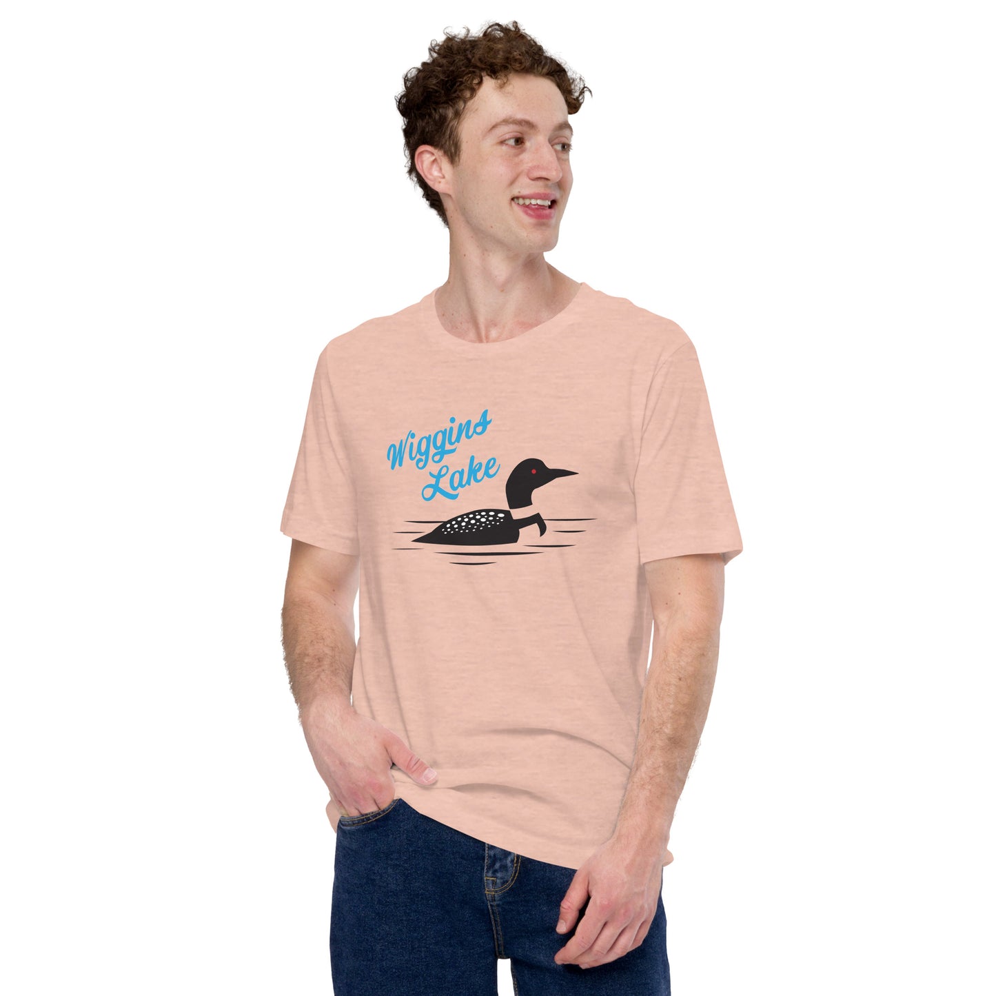 Wiggins Lake Loon - Unisex T-Shirt