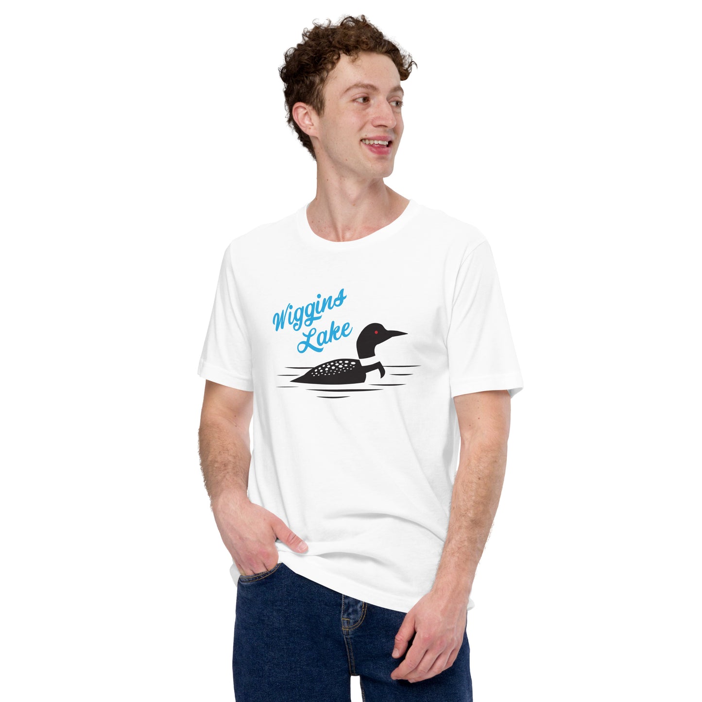 Wiggins Lake Loon - Unisex T-Shirt