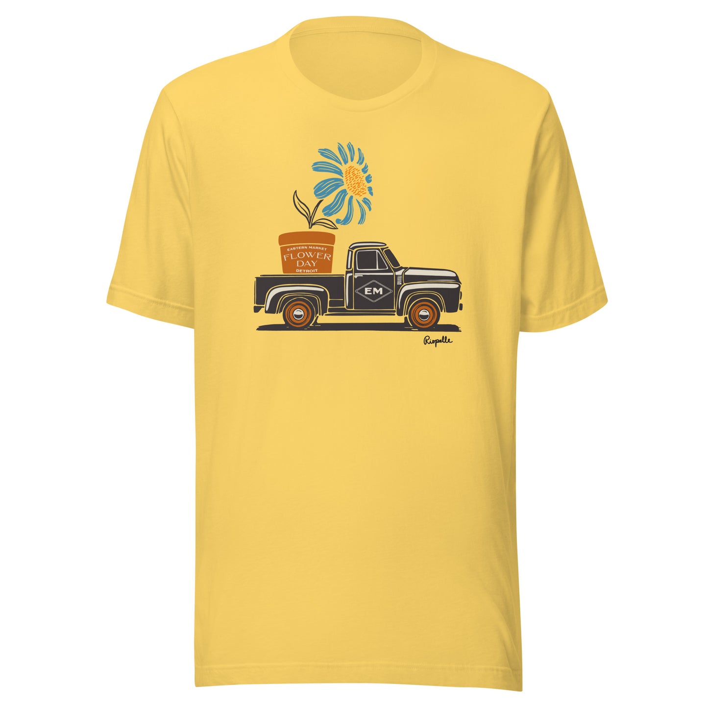 Eastern Market Flower Day - Unisex T-shirt