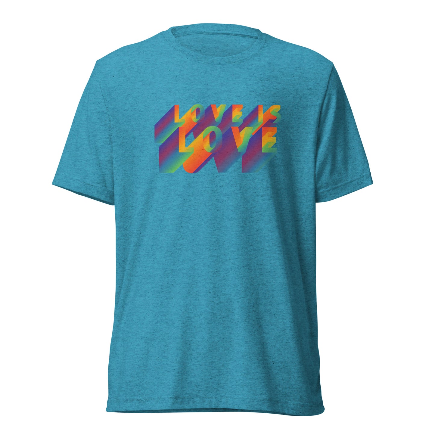 Love Is Love Tri-Blend Short Sleeve T-shirt