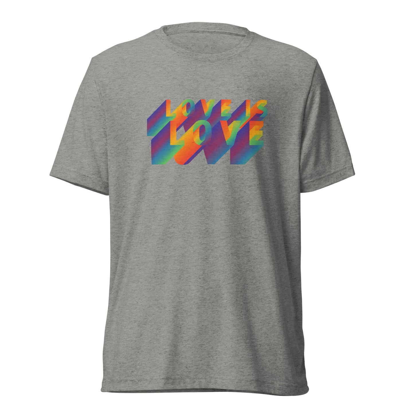 Love Is Love Tri-Blend Short Sleeve T-shirt