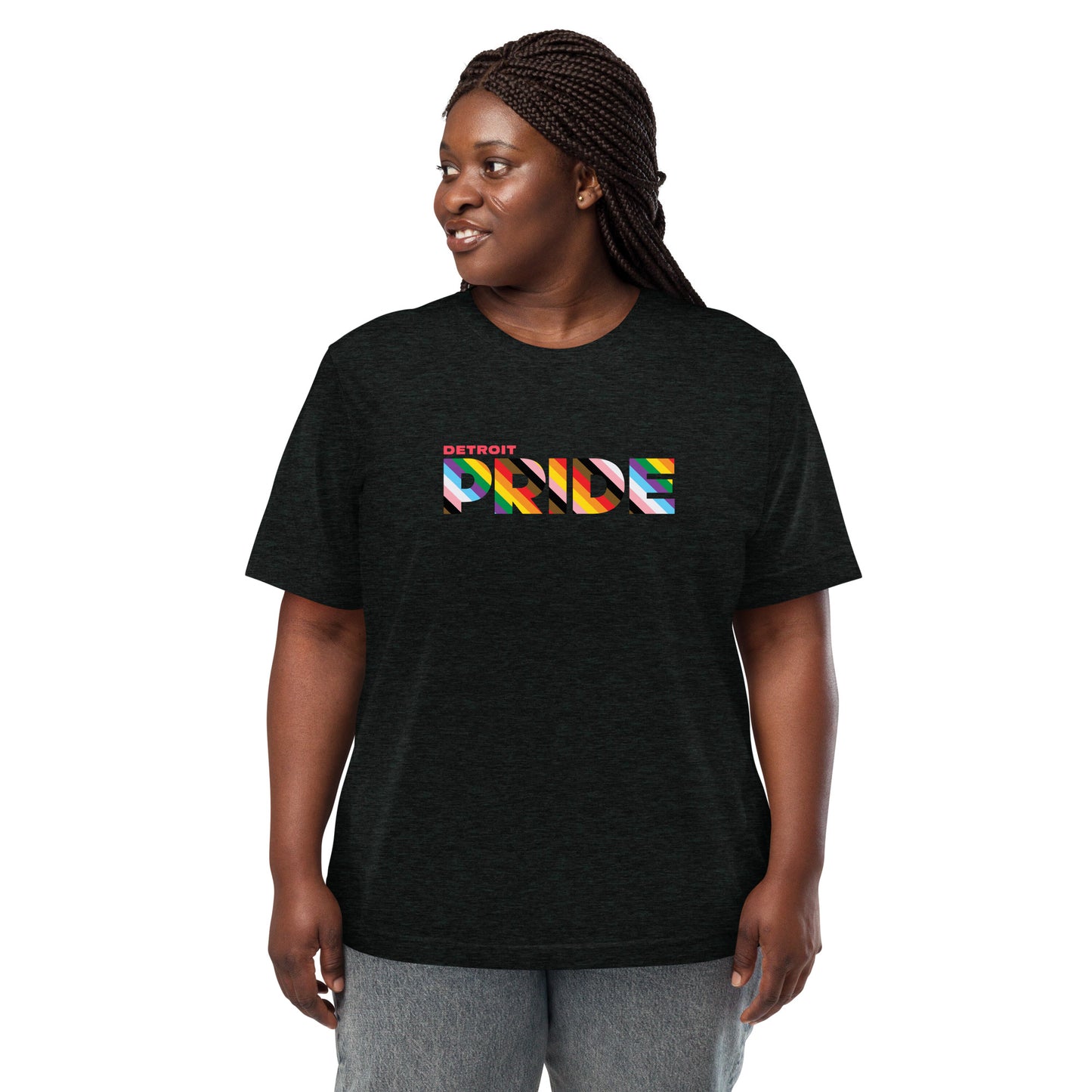 Detroit PRIDE Tri-blend Short Sleeve T-shirt