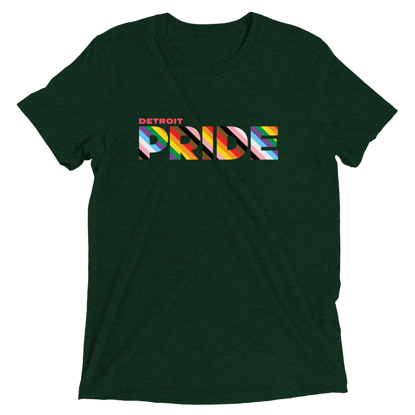 Detroit PRIDE Tri-blend Short Sleeve T-shirt