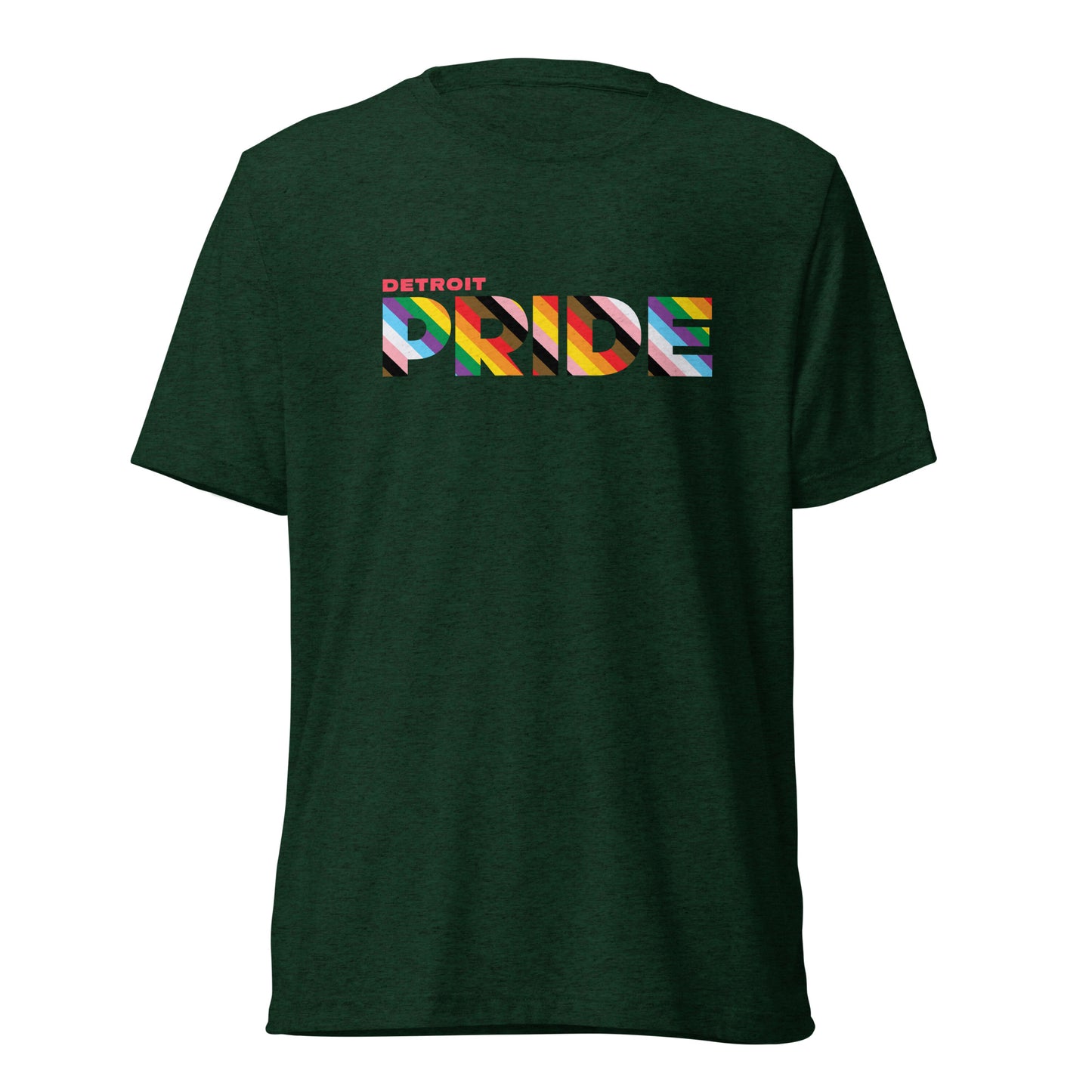 Detroit PRIDE Tri-blend Short Sleeve T-shirt