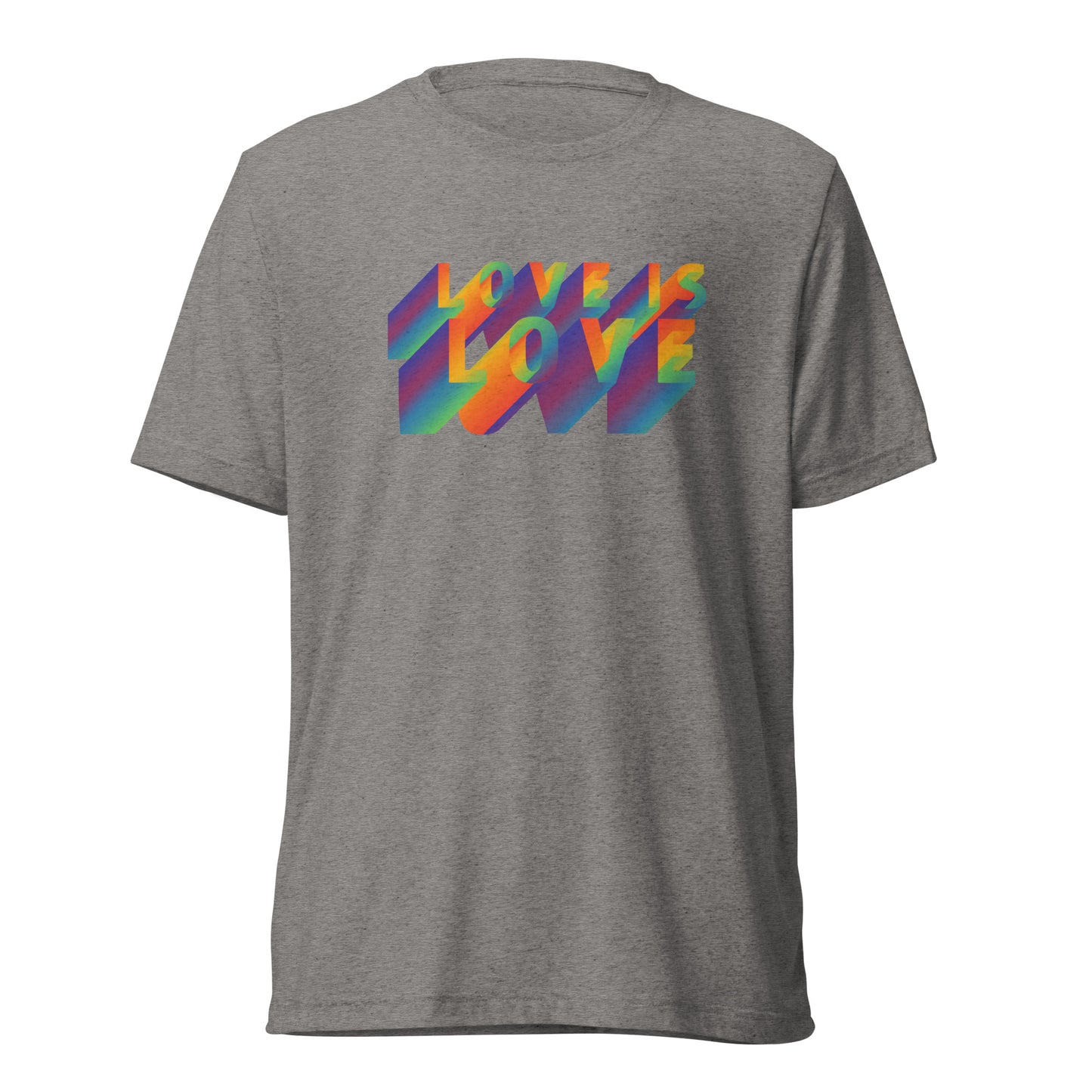 Love Is Love Tri-Blend Short Sleeve T-shirt