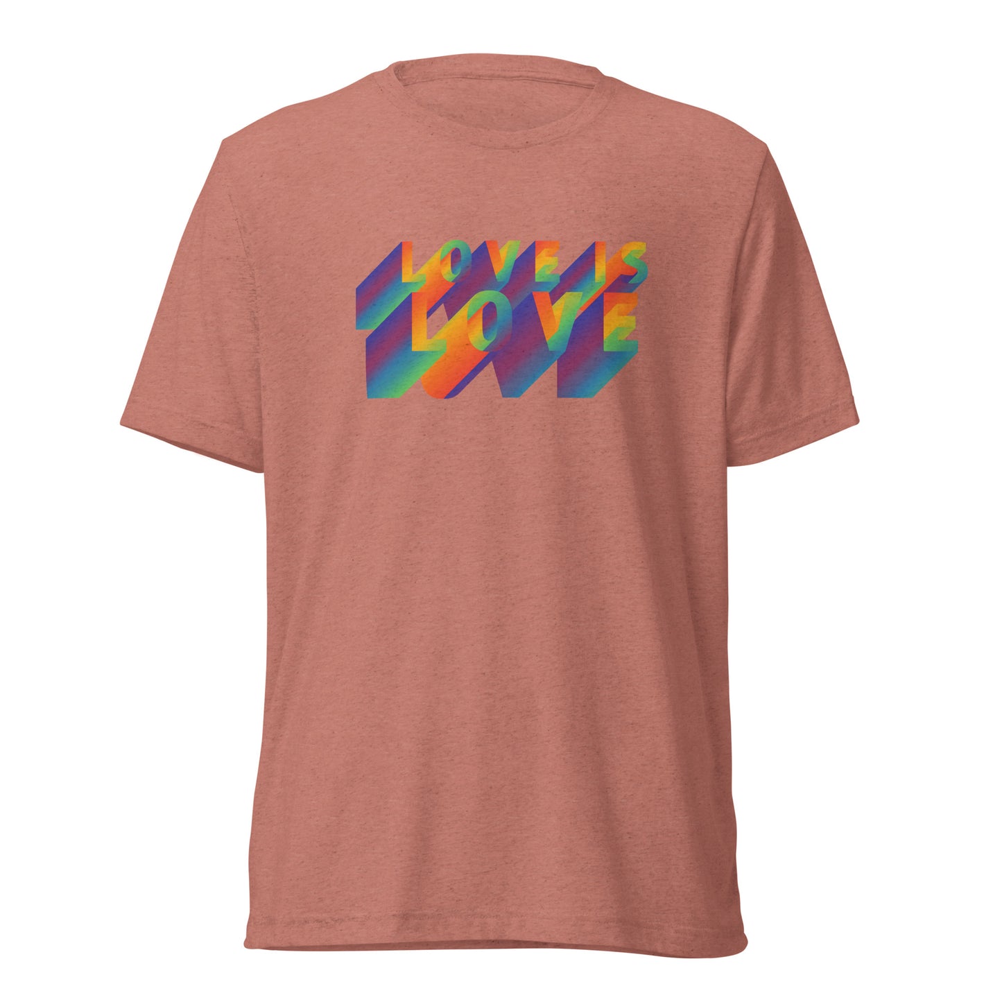 Love Is Love Tri-Blend Short Sleeve T-shirt