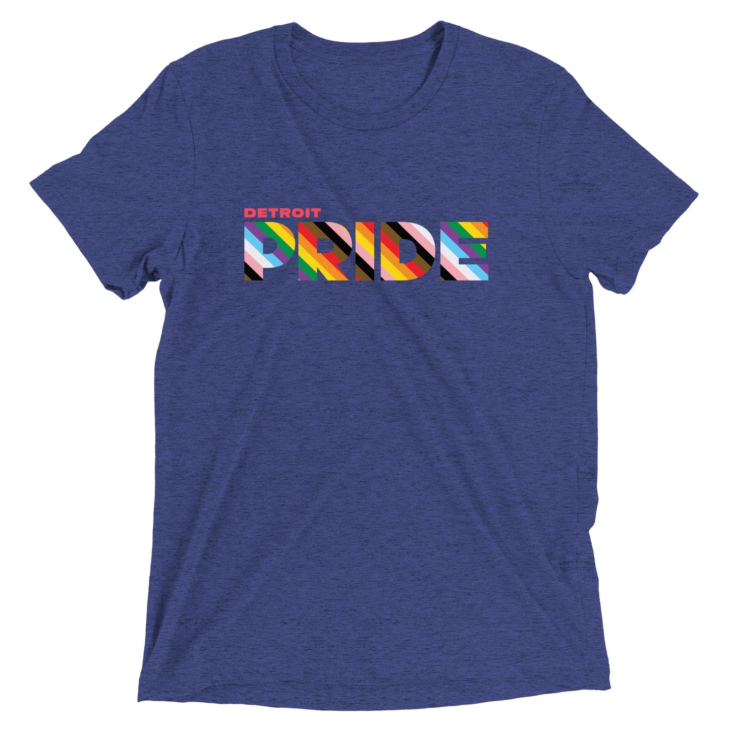 Detroit PRIDE Tri-blend Short Sleeve T-shirt