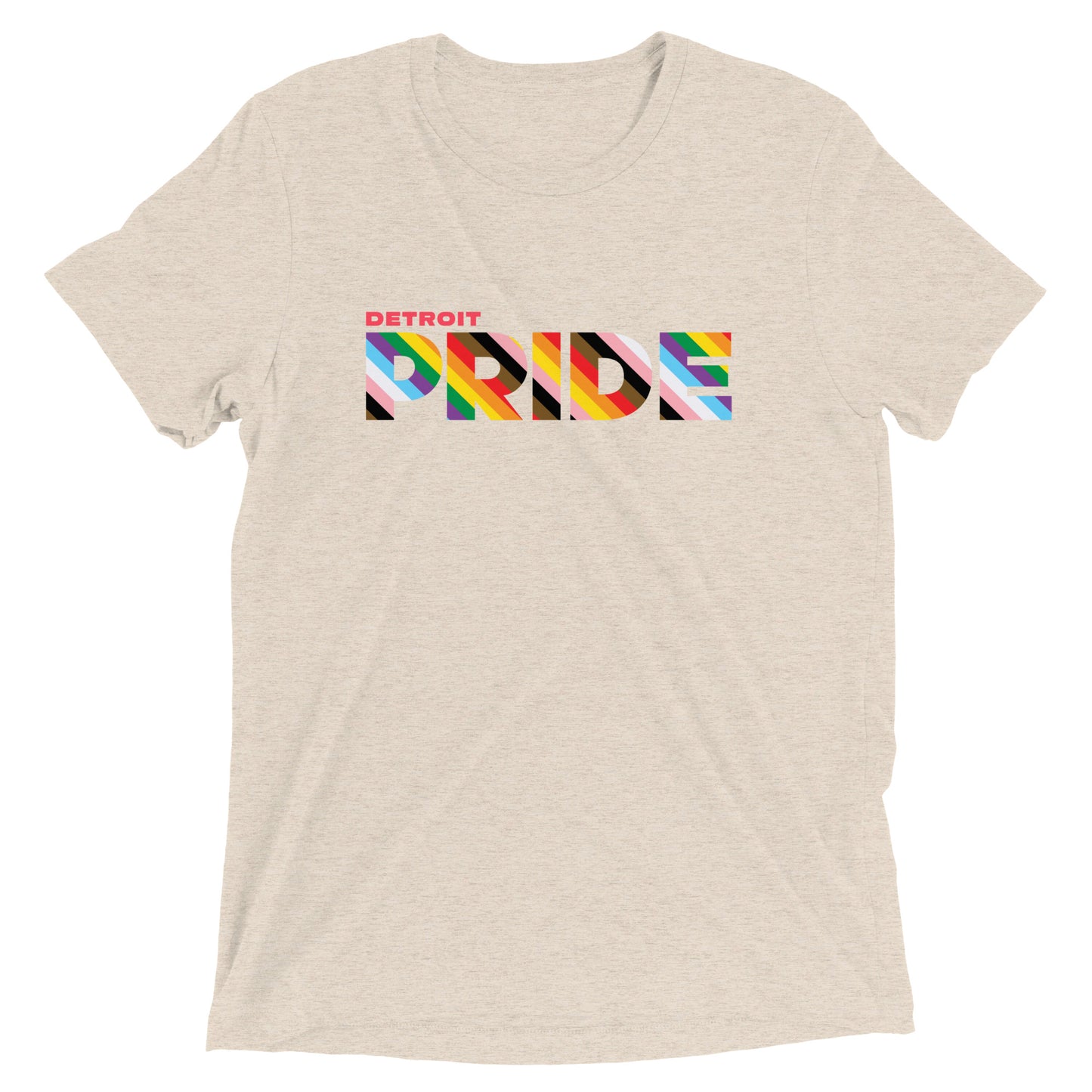 Detroit PRIDE Tri-blend Short Sleeve T-shirt