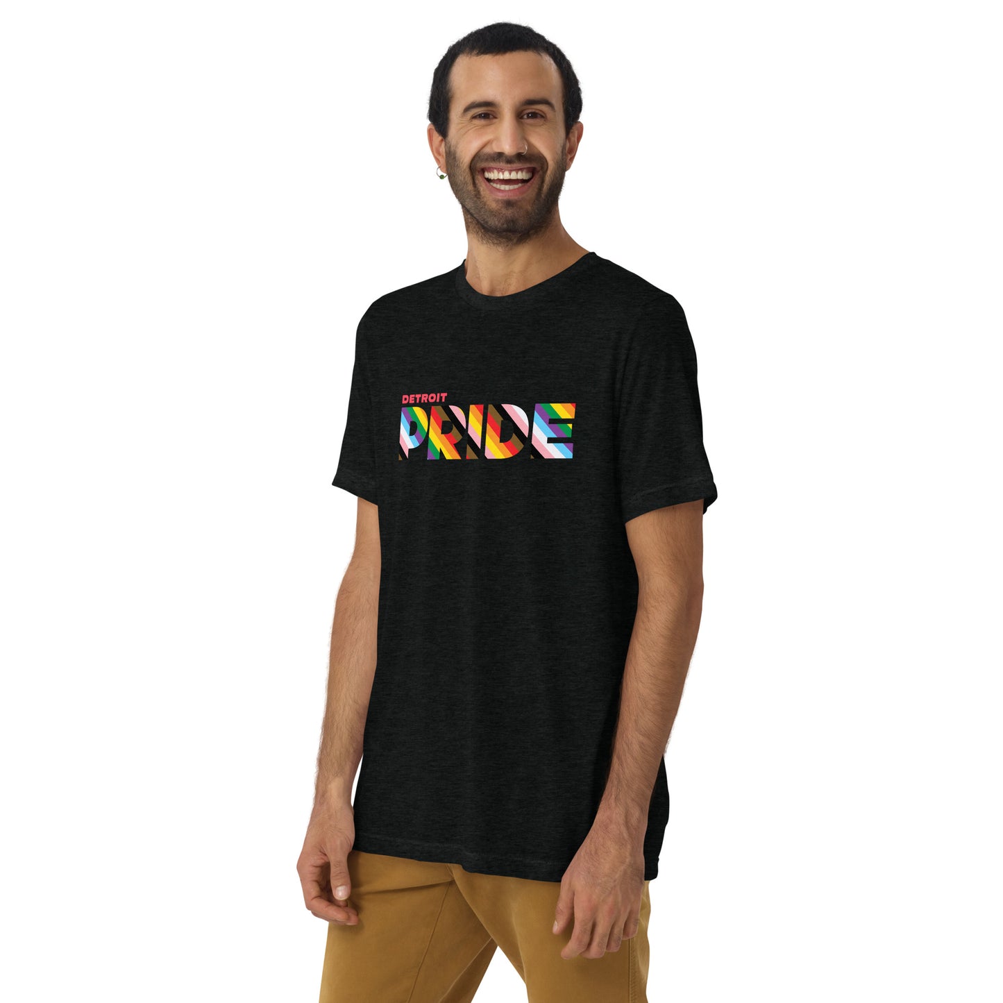 Detroit PRIDE Tri-blend Short Sleeve T-shirt