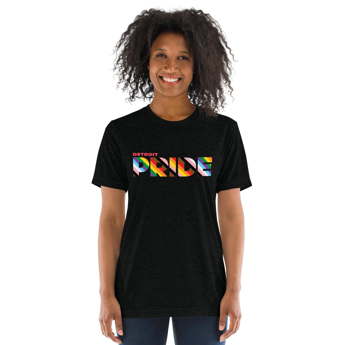 Detroit PRIDE Tri-blend Short Sleeve T-shirt