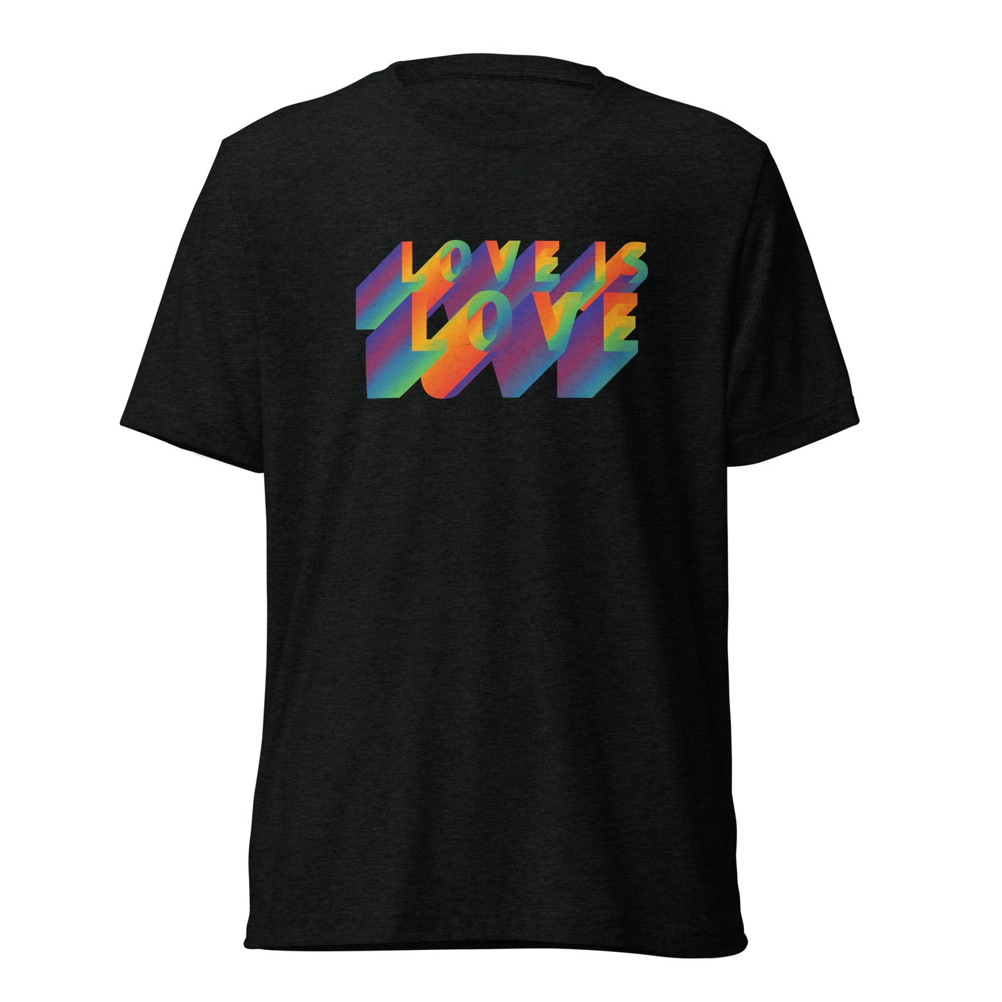 Love Is Love Tri-Blend Short Sleeve T-shirt