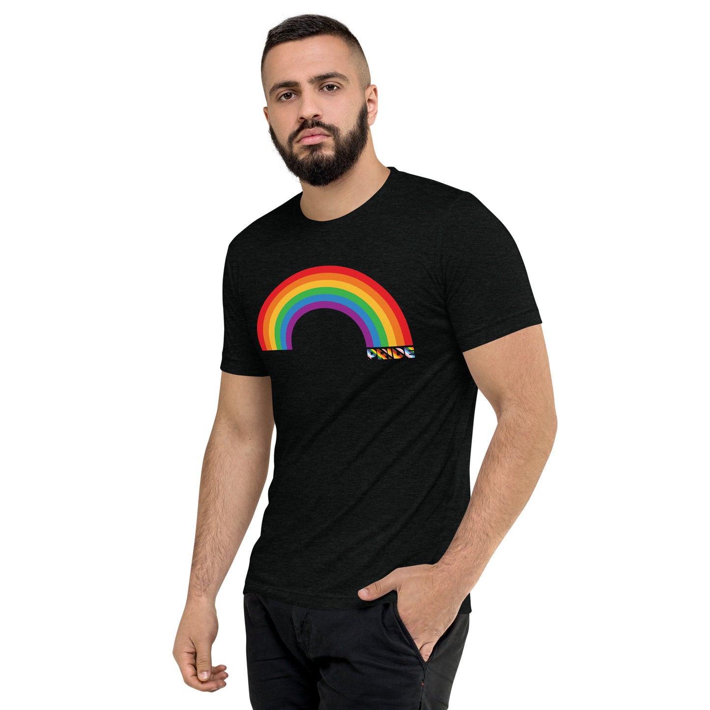 Rainbow Pride Tri-blend Short Sleeve T-shirt