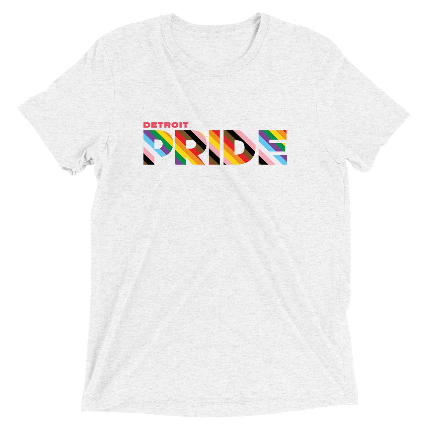 Detroit PRIDE Tri-blend Short Sleeve T-shirt