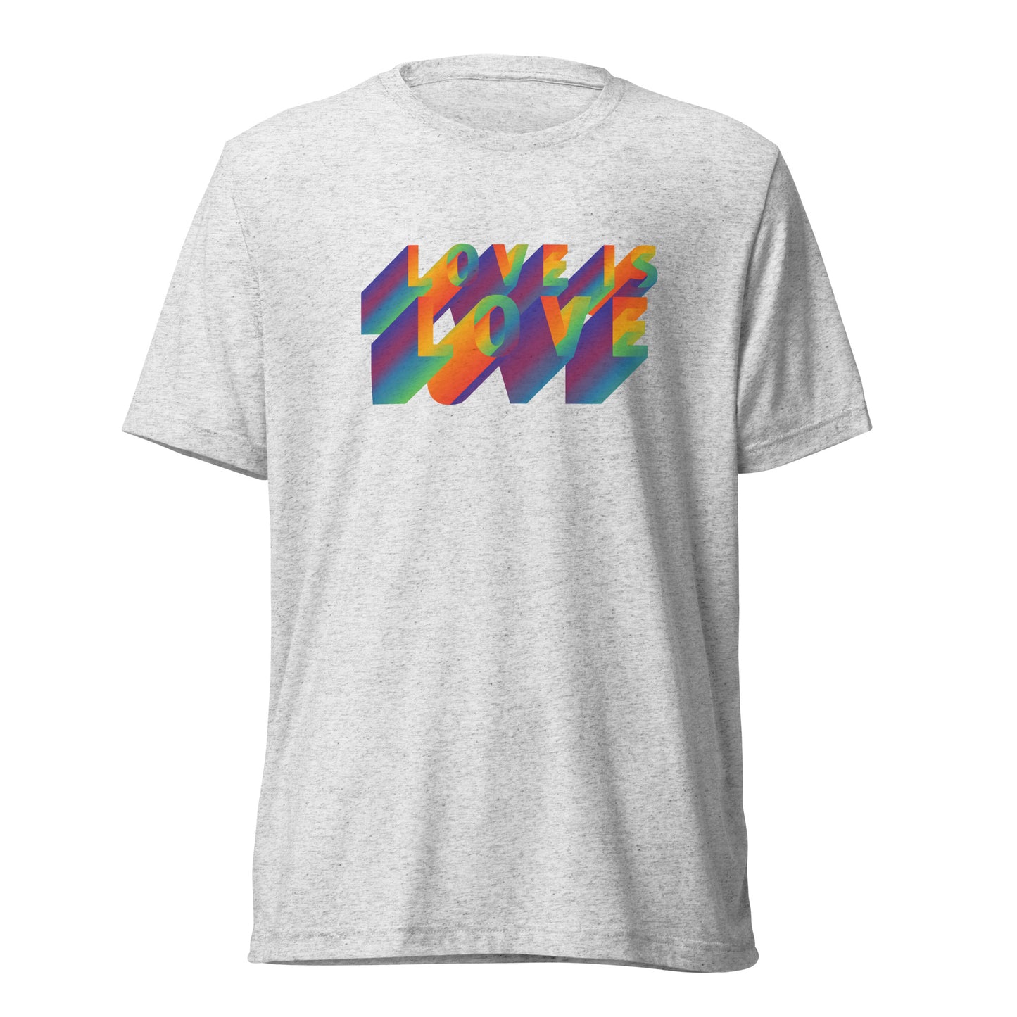 Love Is Love Tri-Blend Short Sleeve T-shirt